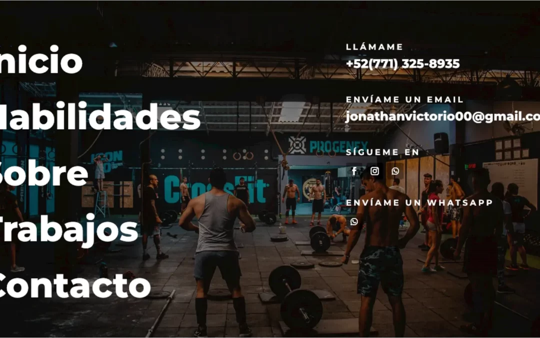 Menú hamburguesa responsive fullpage
