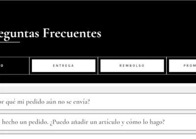 Tabas Preguntas Frecuentes 